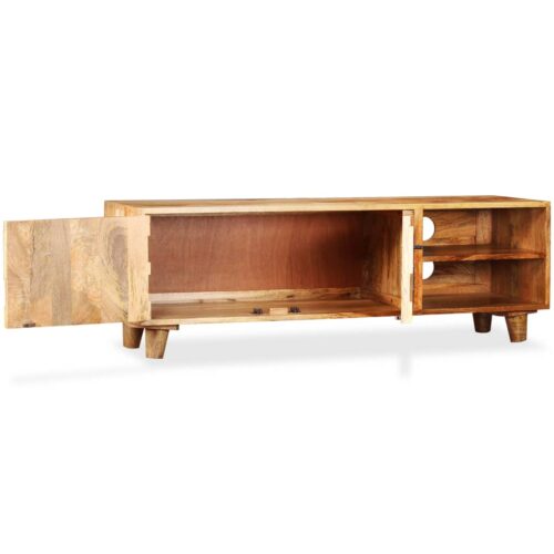 TV Cabinet Solid Mango Wood 118x35x40cm - Image 4