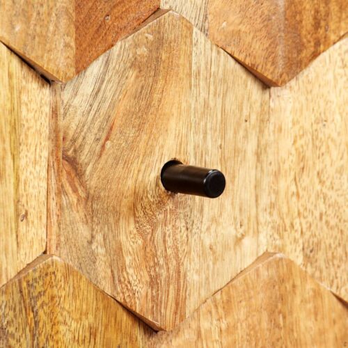 TV Cabinet Solid Mango Wood 118x35x40cm - Image 6