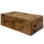 Coffee Table 90x50x30cm Genuine Teak Brown