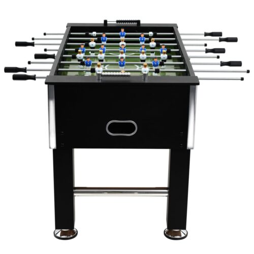 Football Table Steel 60 kg 140x74.5x87.5cm Black - Image 3