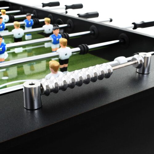 Football Table Steel 60 kg 140x74.5x87.5cm Black - Image 7