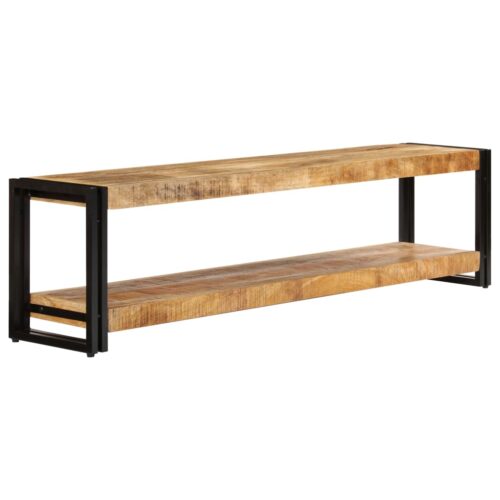 TV Cabinet 150x30x40cm Solid Mango Wood - Image 4