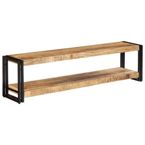 TV Cabinet 150x30x40cm Solid Mango Wood - Image 8