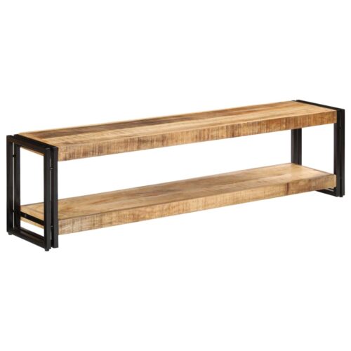 TV Cabinet 150x30x40cm Solid Mango Wood - Image 9