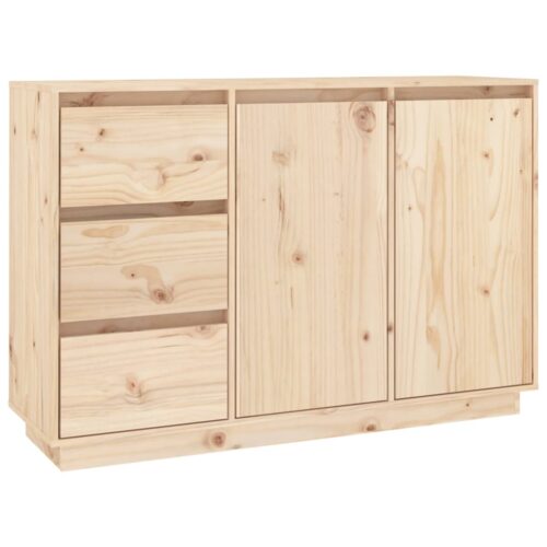Sideboard 111x34x75cm Solid Wood Pine - Image 2