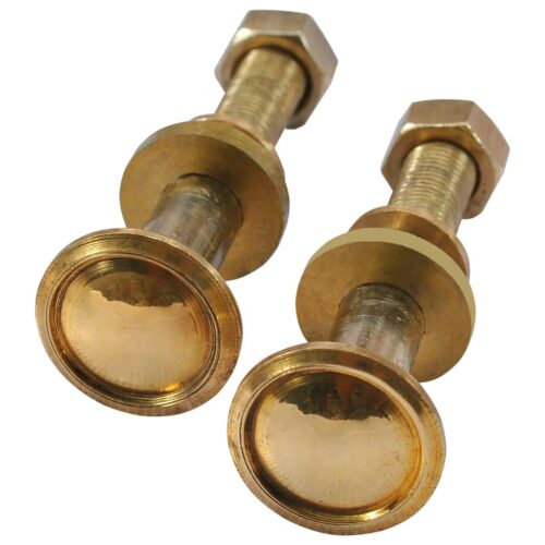 Sun Lounger Spare Wheels 2pcs Solid Teak Wood - Image 5