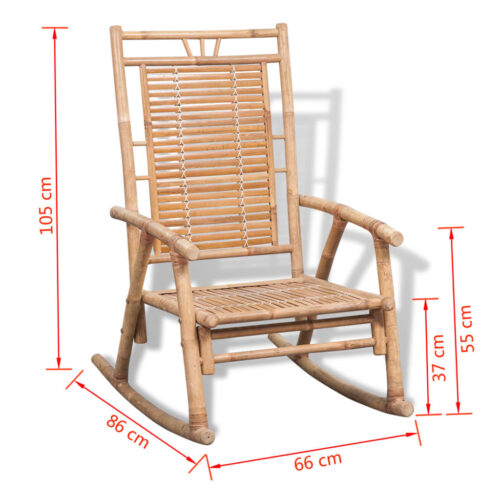 Rocking Chair Bamboo - Image 10