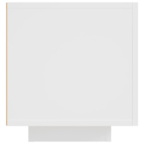 TV Cabinet with LED Lights White 160x35x40cm - Image 10