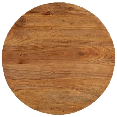 Coffee Table 65x65x32cm Solid Acacia Wood - Image 4