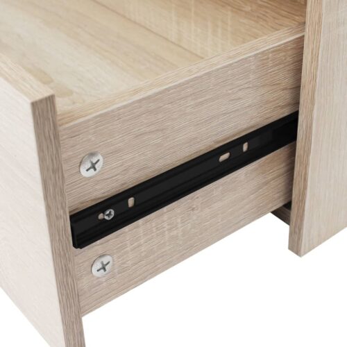 Sideboard with 4 Drawers 60x30.5x71cm Oak Colour - Image 5