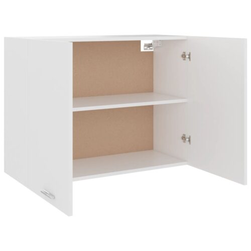 Hanging Cabinet White 80x31x60cm Engineered Wood - Image 5