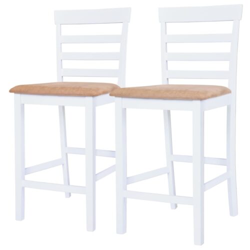 Bar Table Stool Set 3 Pieces MDF Dark Brown - Image 5