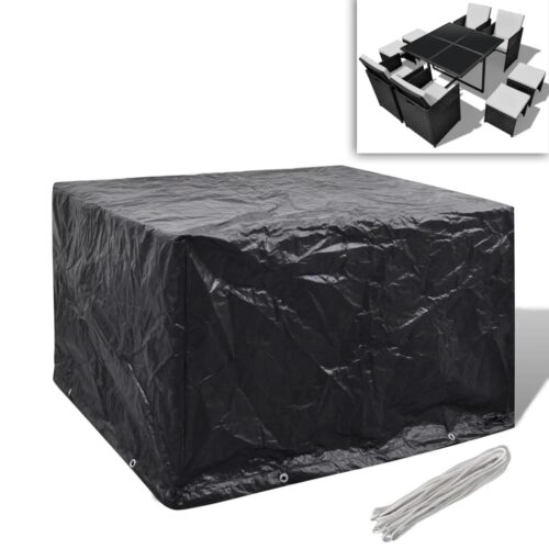 Garden Furniture Cover 8 Eyelets 113x113x73cm - Image 6