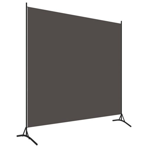 Room Divider Anthracite 175x180cm Fabric