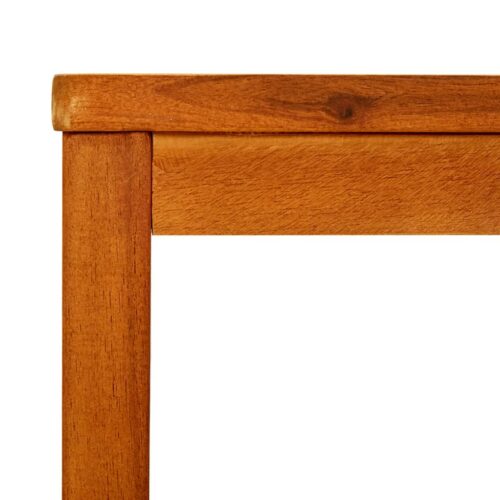 Coffee Table 60x60x45cm Solid Acacia Wood - Image 6
