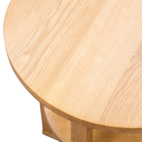 Side Table 40x50cm Solid Oak Wood - Image 6