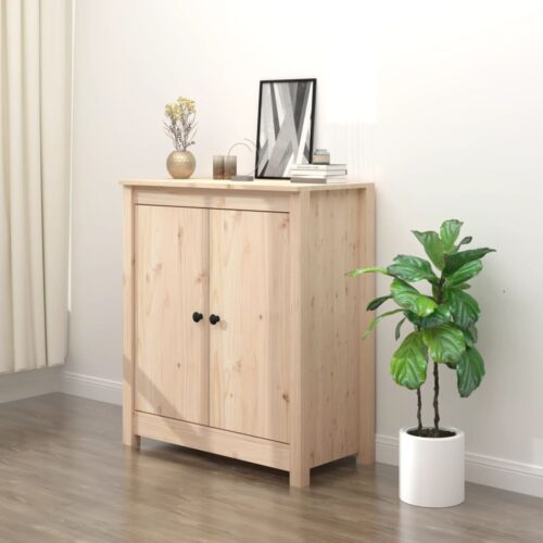 Sideboard 70x35x80cm Solid Wood Pine