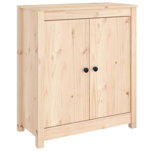 Sideboard 70x35x80cm Solid Wood Pine - Image 2