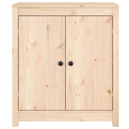 Sideboard 70x35x80cm Solid Wood Pine - Image 4