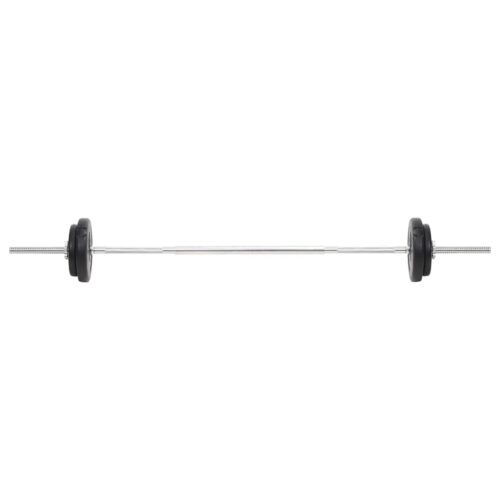 Barbell Dumbbell Set 30 kg Weight Training Bench Press Home Gym Fitness Exercise - Image 6