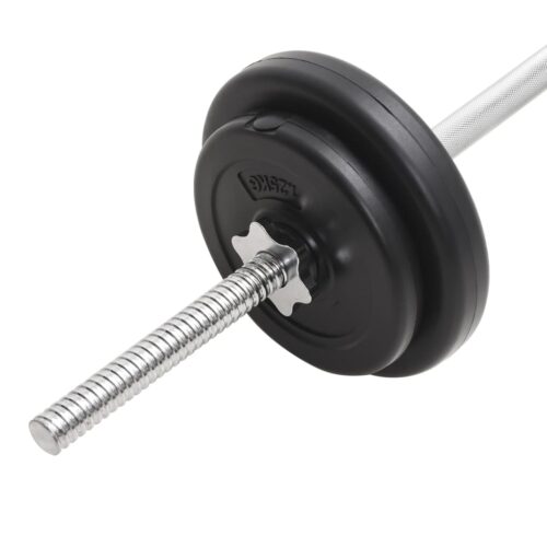 Barbell Dumbbell Set 30 kg Weight Training Bench Press Home Gym Fitness Exercise - Image 10