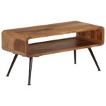 Coffee Table Solid Sheesham Wood 95x40x45cm
