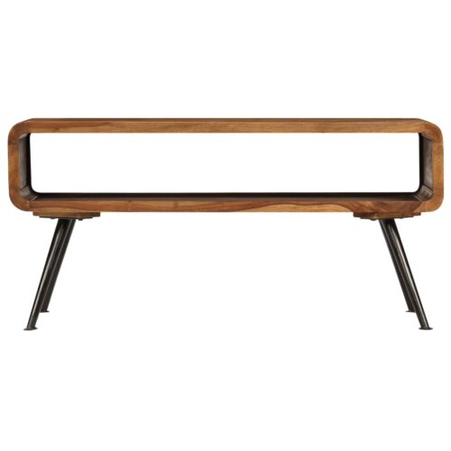 Coffee Table Solid Sheesham Wood 95x40x45cm - Image 3
