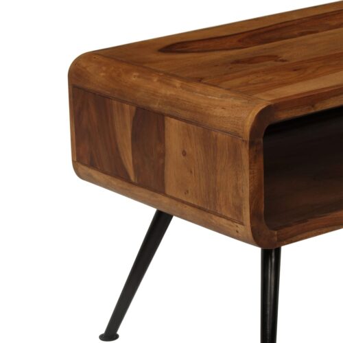 Coffee Table Solid Sheesham Wood 95x40x45cm - Image 4