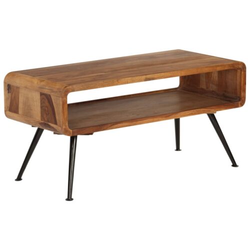 Coffee Table Solid Sheesham Wood 95x40x45cm - Image 10