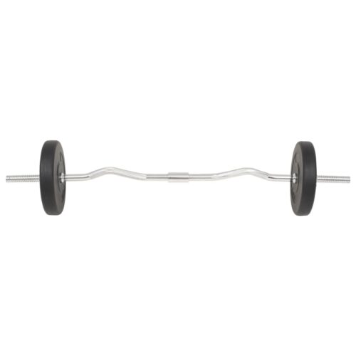 Barbell Dumbbell Set 30 kg Weight Training Bench Press Home Gym Fitness Exercise - Image 7