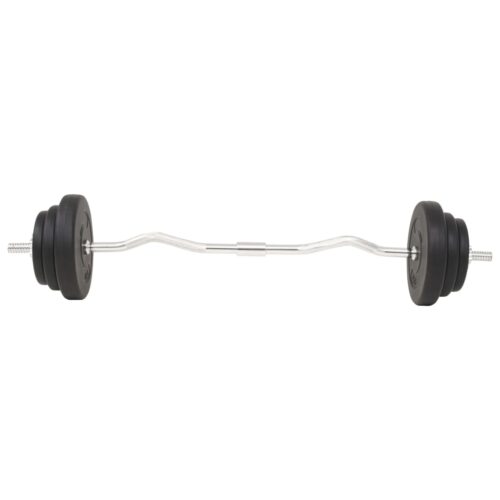 Barbell Dumbbell Set 30 kg Weight Training Bench Press Home Gym Fitness Exercise - Image 8