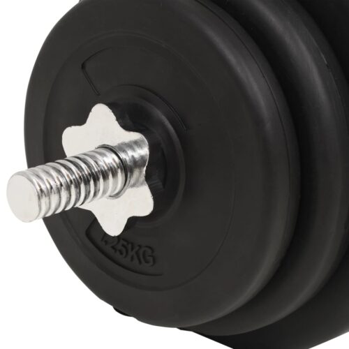 Barbell Dumbbell Set 30 kg Weight Training Bench Press Home Gym Fitness Exercise - Image 10