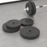 Standard Weight Plates 4x 30KG Dumbbell Barbell Plate Weight Lifting Home Gym