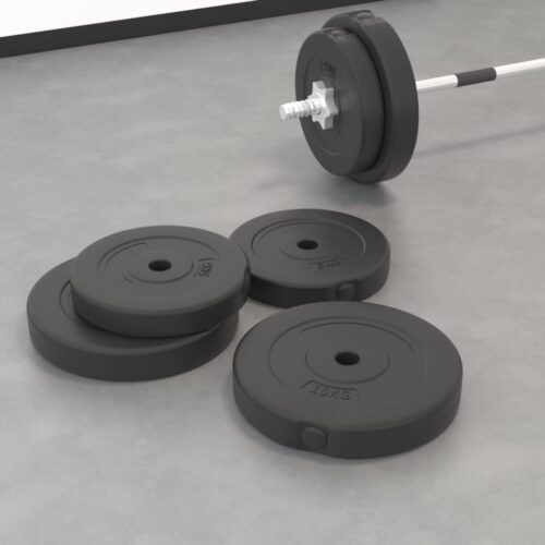 Standard Weight Plates 4x 30KG Dumbbell Barbell Plate Weight Lifting Home Gym - Image 11