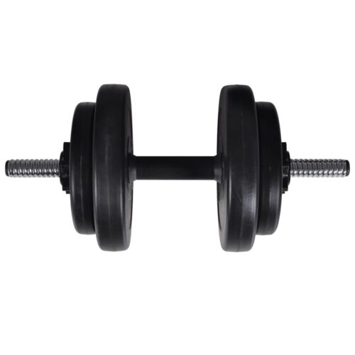 Barbell with 2 Dumbbells Set 60.5kg Weight Training Bench Press Home Gym Fitness Exercise - Image 4
