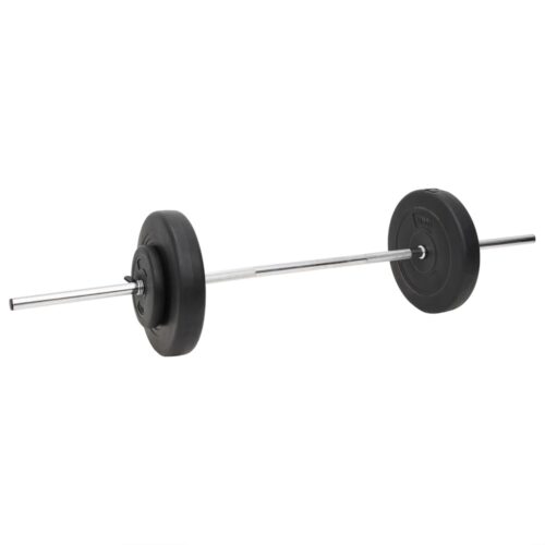 Barbell Dumbbell with Plates 60 kg Weight Training Bench Press Home Gym Fitness Exercise - Image 3