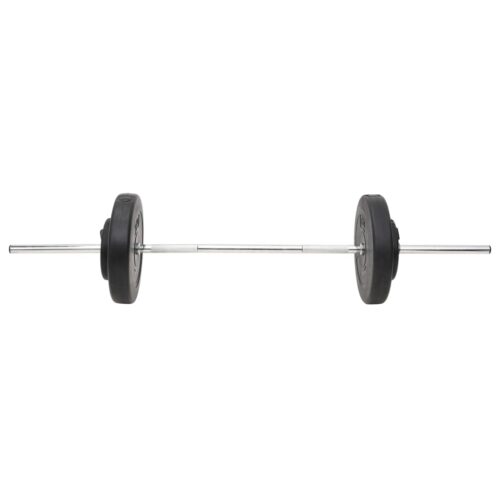 Barbell Dumbbell with Plates 60 kg Weight Training Bench Press Home Gym Fitness Exercise - Image 4