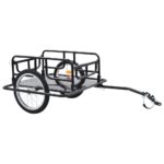 Bike Trailer 130x73x48.5cm Steel Black