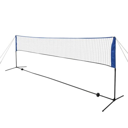Badminton Net Set with Shuttlecocks 500x155cm - Image 2