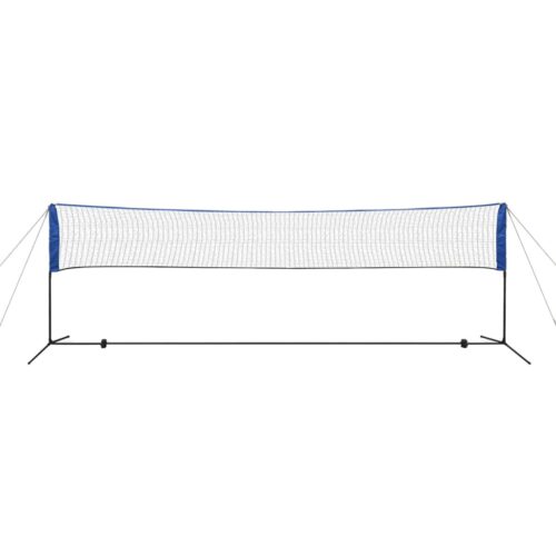 Badminton Net Set with Shuttlecocks 500x155cm - Image 3