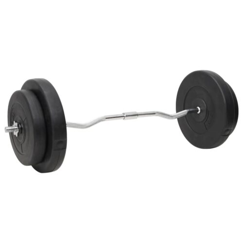 Barbell Dumbbell with Plates Set 90 kg Weight Training Bench Press Home Gym Fitness Exercise - Image 9