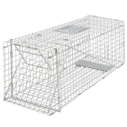 Galvanised Live Trap 80cm - Image 2