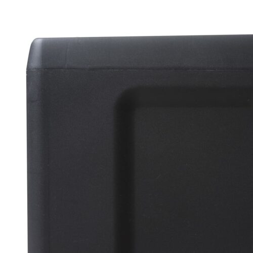 Garden Storage Cabinet with 1 Shelf Black - Image 7
