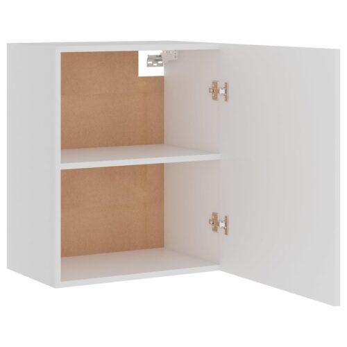 Hanging Cabinet White 50x31x60cm Engineered Wood - Image 6