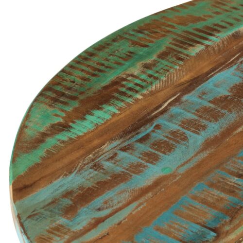 Coffee Table 65cm Solid Reclaimed Wood - Image 5