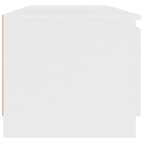 TV Cabinet White 140x40x35.5cm Engineered Wood - Image 5