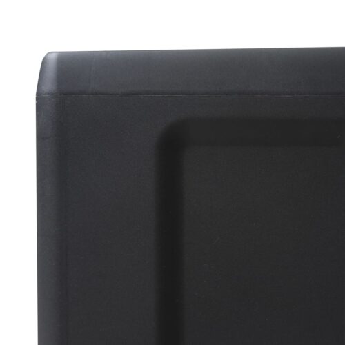 Garden Storage Cabinet with 1 Shelf Black Grey - Image 7