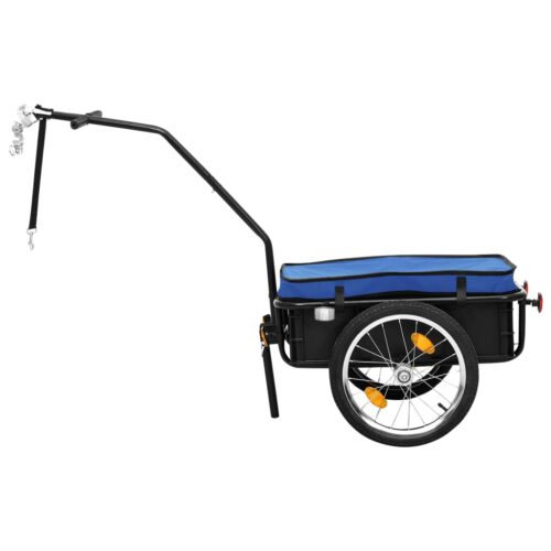 Bike Trailer/Hand Wagon 155x60x83cm Steel Blue - Image 3