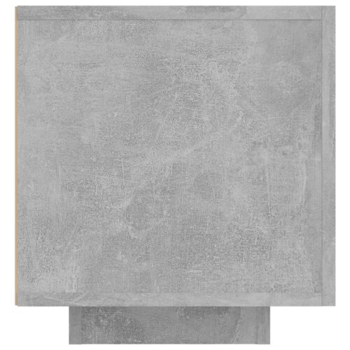 TV Cabinet with LED Lights Concrete Grey 160x35x40cm - Image 10