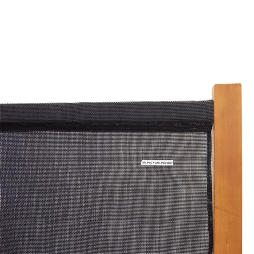 5-Panel Room Divider Black 350x180cm - Image 6